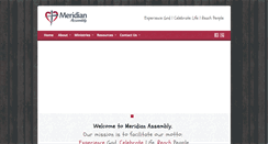 Desktop Screenshot of meridianassembly.org